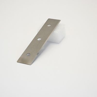 تیغه برش الیاف شیمیایی سه سوراخه آلیاژ کاربید تنگستن سیمانی سفارشی برای دستگاه صنعتی برش فیلم