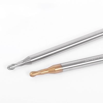 آسیاب پایان کاربید ونگستین با طول فلوت 2-8 میلی متر، قطر شاخه 4 میلی متر و طول کلی 50 میلی متر برای ماشینکاری دقیق