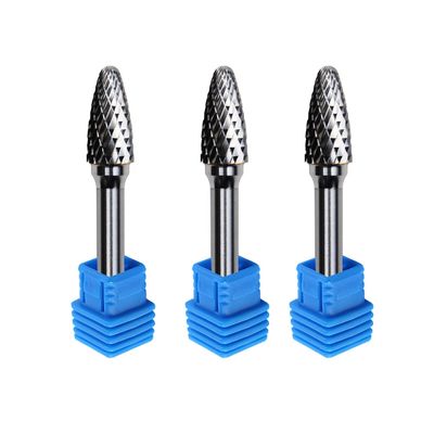 Se Oval Egg C1225 6 میلی متری شعله چرخشی شکل دوار کاربید تنگستن 8 میلی متر