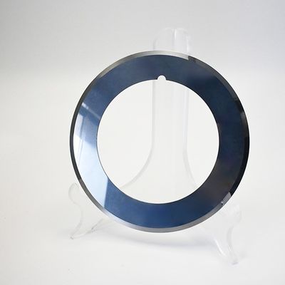 چاقوی برش دایره ای با شیار موقعیت یابی برای برش قطعات قطب باتری، تیغه های صنعتی برای صنعت باتری