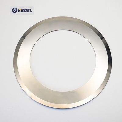 تیغه برش دایره ای بدون شیار موقعیت یابی چاقوی گرد برش با کیفیت بالا برای دستگاه برش قطعه قطب باتری لیتیومی