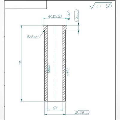 Custom Cemented Tungsten Carbide Alloy Cylindrical Sleeve Bushing Liner for PDC Drilling Oil Equipment YG6 YG8 YG11