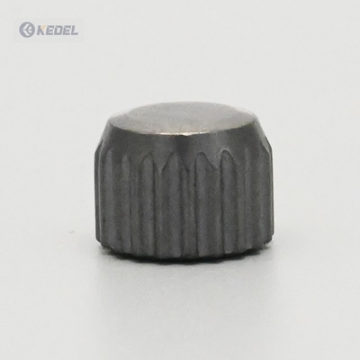 دکمه‌های دندانه‌ای شیاردار استوانه‌ای آلیاژ کاربید تنگستن سیمانی سفارشی برای صنعت نفت و گاز