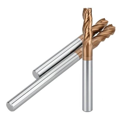 CNC کاربید تنگستن انتهای آسیاب 2 میلی متر 12 میلی متر 6 میلی متر 200 میلی متر 6 فرز بینی توپی