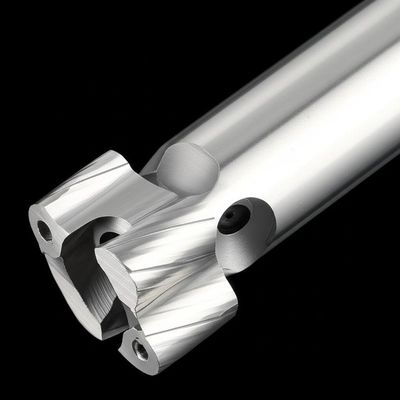 Hrc 45 فلوت معکوس کاربید پایان آسیاب برش 40mm 16mm نوع ساقه