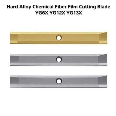 تیغ برش فیلم فیبر شیمیایی آلیاژ سخت YG6X YG8X YG12X YG13X