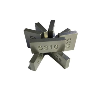 نوک های بریز شده کاربید ولتفستم آلیاژ YG8 با تراکم 14.75 g / cm3 سختی 90.0 HRA و TRS 3200 Mpa