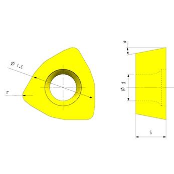 HRA90 سختی CNC فریزینگ ورودی با 3 سال گارانتی و زندگی طولانی تر برای مرکز ماشینکاری CNC