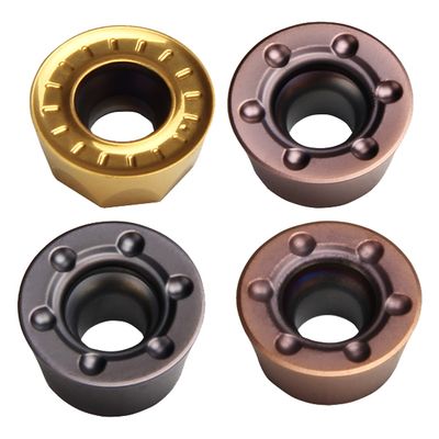 اینسرت CNC RPMV با جنس فوق سخت و زاویه 11 درجه برای پردازش دقیق مس در تولید الکترونیک