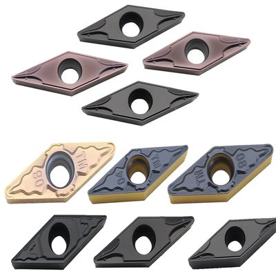 ورودی CNC VCMT با دقت طراحی شده با زاویه 35 ° V و زاویه 7 ° C برای برش آلیاژ در دمای بالا