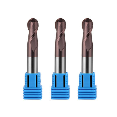 CNC کاربید تنگستن انتهای آسیاب 2 میلی متر 12 میلی متر 6 میلی متر 200 میلی متر 6 فرز بینی توپی