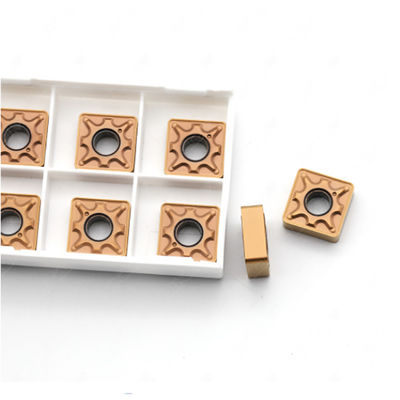 دستگاه تراش CNC ابزار برش کاربید سیمانی SNMG120404 درج تکمیل فولادی